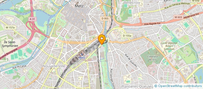 localisation de l'entreprise MESSINE INTERVENTION DEPANNAGE DOMICILE à METZ