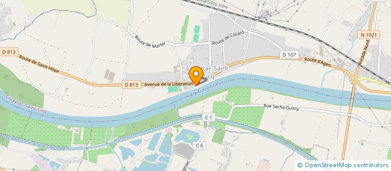 localisation de l'entreprise MESSY ORDER  COLAYRAC-SAINT-CIRQ