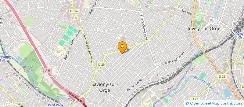 localisation de l'entreprise MESSYOU à SAVIGNY-SUR-ORGE