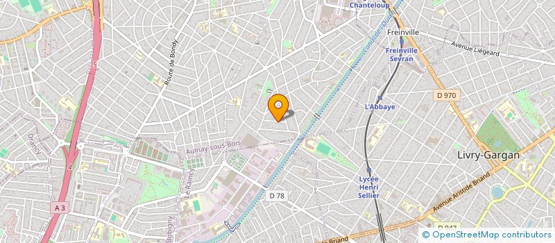 localisation de l'entreprise MEST à AULNAY-SOUS-BOIS