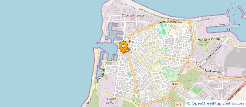 localisation de l'entreprise MEST-INFOREUNION à LE PORT