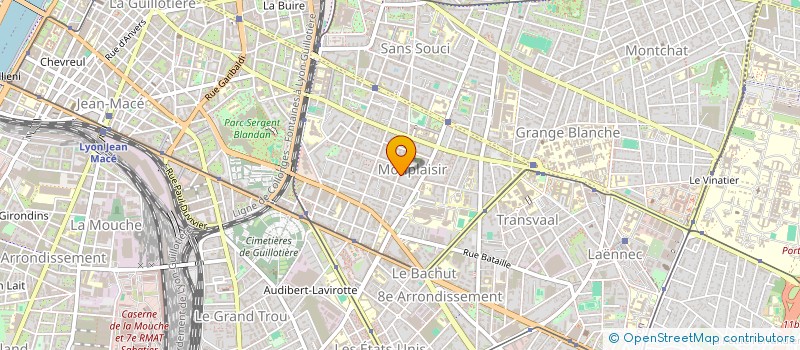localisation de l'entreprise MESTEER à LYON