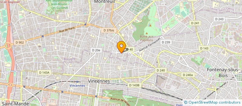 localisation de l'entreprise MESTER PIECE à MONTREUIL