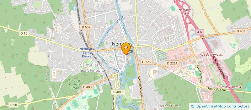 localisation de l'entreprise MESTRANCA  NEMOURS