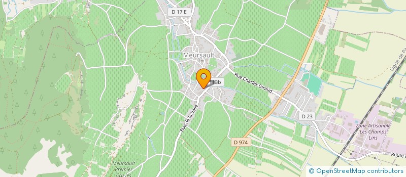 localisation de l'entreprise MESTRE MICHELOT  MEURSAULT