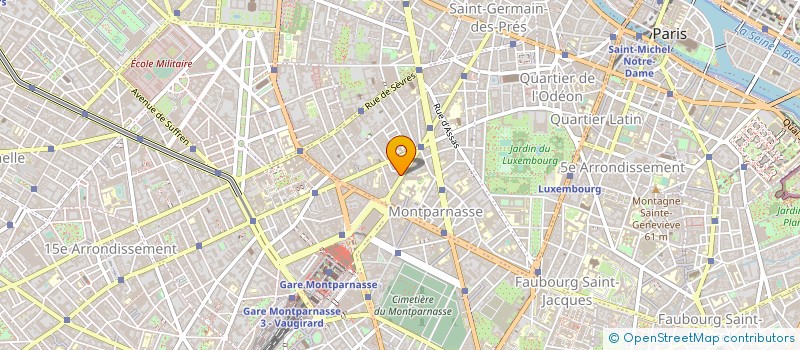 localisation de l'entreprise MESTRE RAPOSA INTERNATIONAL SAS à PARIS