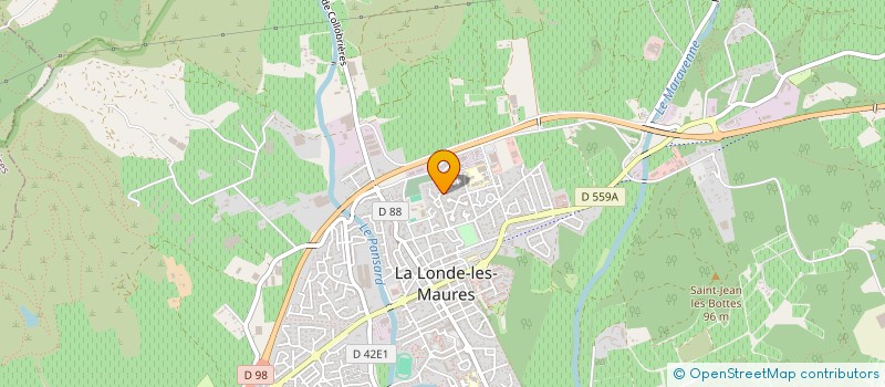 localisation de l'entreprise MESTRE RENOVATION  LA LONDE-LES-MAURES