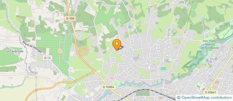 localisation de l'entreprise MESTROT BOIS PERIGORD à BERGERAC