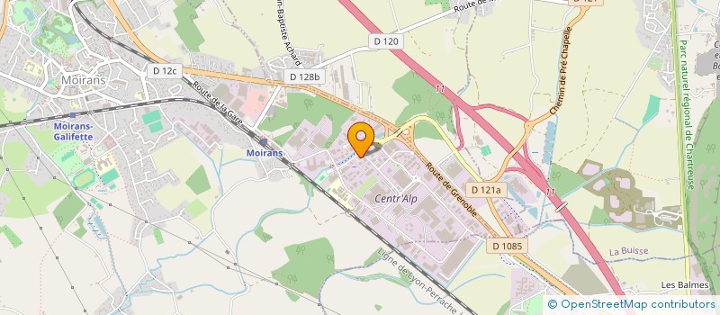 localisation de l'entreprise MESULOG à MOIRANS