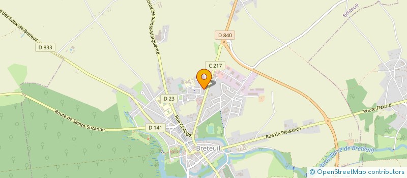 localisation de l'entreprise MESURE 6 à MESNILS-SUR-ITON