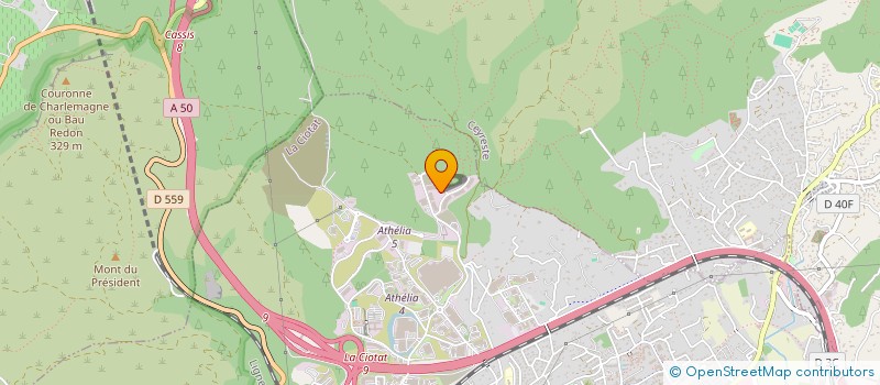 localisation de l'entreprise MESURE ET SIMULATION INDUSTRIELLE à LA CIOTAT