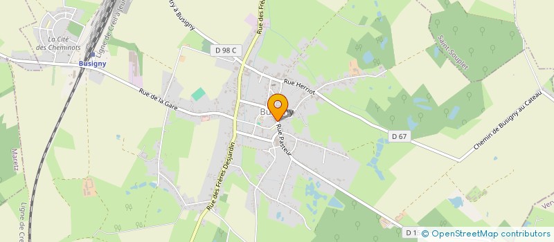 localisation de l'entreprise MESURE NORD TOPOGRAPHIE à BUSIGNY