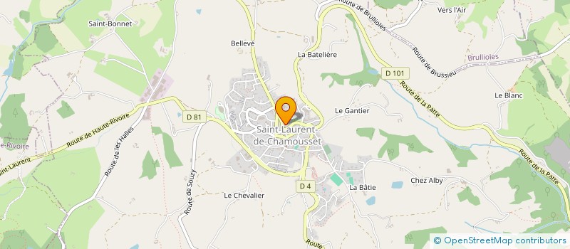 localisation de l'entreprise MESUREO à SAINT-CLEMENT-LES-PLACES