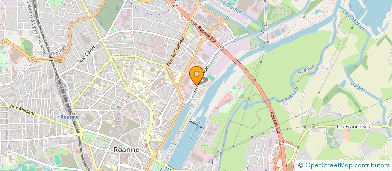 localisation de l'entreprise MESURES AUTOMATISMES INDUSTRIES à ROANNE