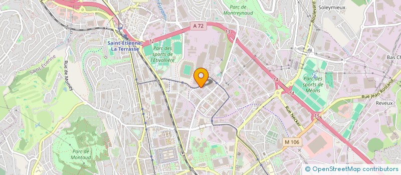 localisation de l'entreprise MESURES ET PATRIMOINE à SAINT-ETIENNE