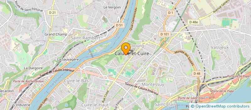 localisation de l'entreprise MESURES ET SOLUTIONS à CALUIRE-ET-CUIRE