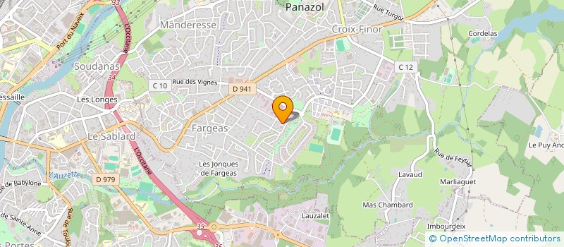 localisation de l'entreprise MESURIMMO à PANAZOL