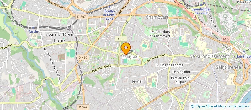 localisation de l'entreprise MESUT à LYON