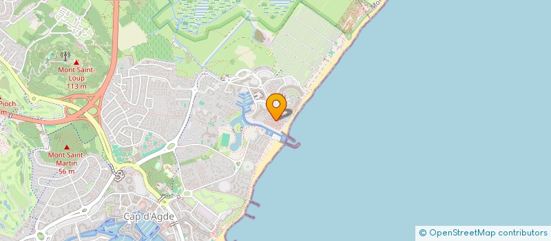 localisation de l'entreprise MESVOYAGEURS.COM  AGDE