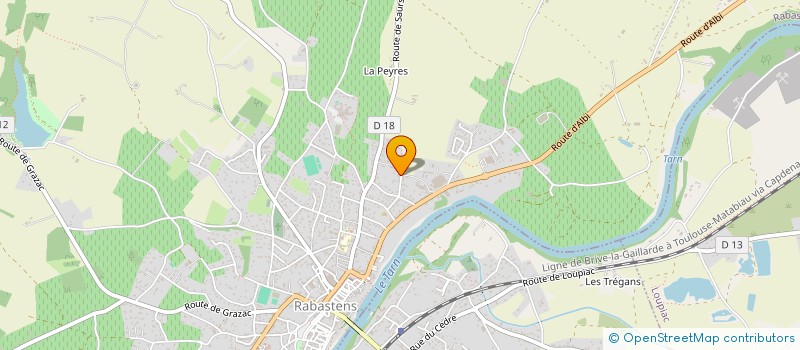 localisation de l'entreprise MESY  ALBI