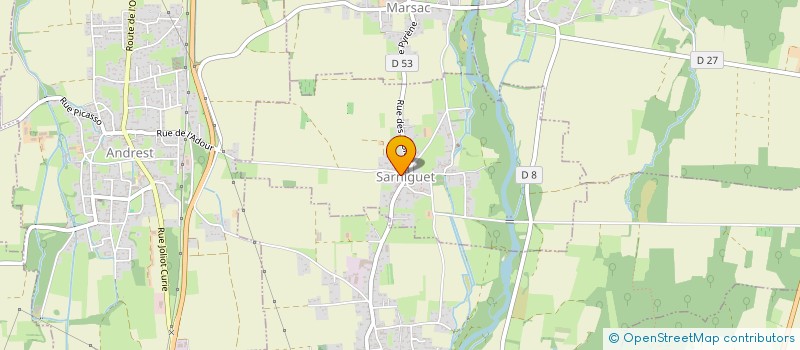 localisation de l'entreprise MESYLDI  SARNIGUET