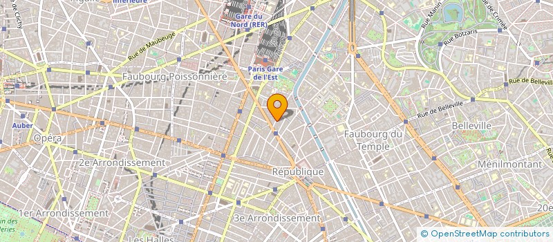 localisation de l'entreprise MET  PARIS