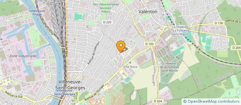 localisation de l'entreprise MET à VILLENEUVE-SAINT-GEORGES