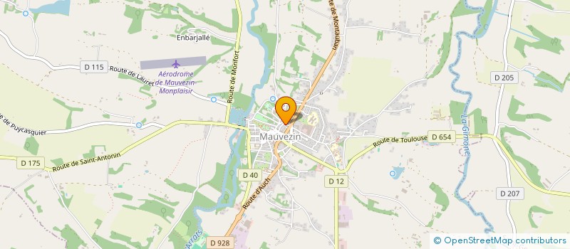 localisation de l'entreprise MET-AME-ORPHOSE  MAUVEZIN