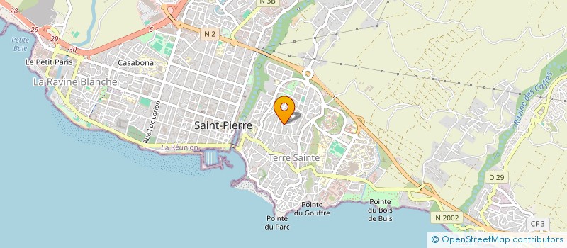 localisation de l'entreprise MET ENSEMB, OSE ET REVES à SAINT-PIERRE