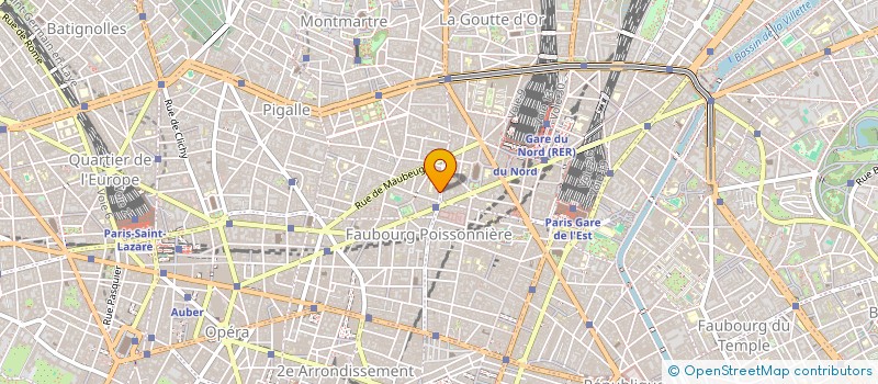 localisation de l'entreprise MET INVEST  PARIS