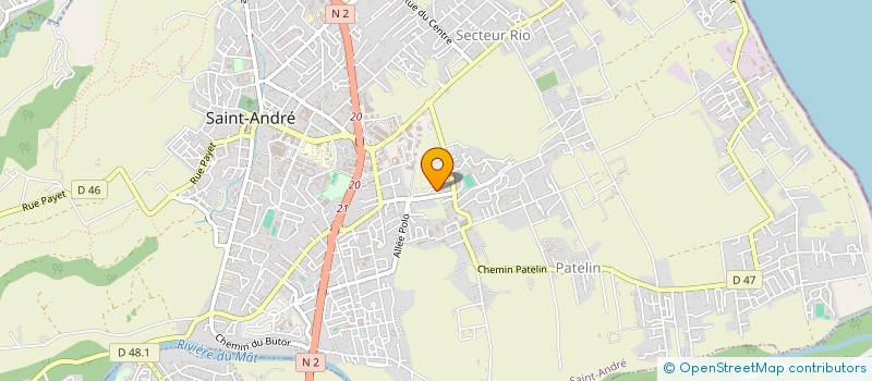localisation de l'entreprise MET'PROPRE à SAINT-ANDRE