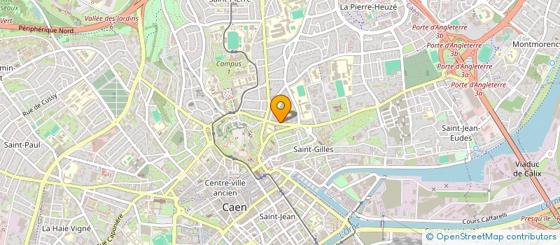 localisation de l'entreprise META  CAEN