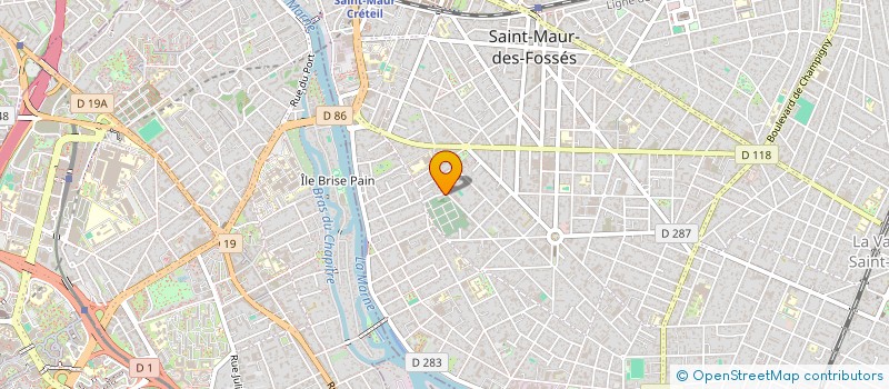 localisation de l'entreprise META à SAINT-MAUR-DES-FOSSES