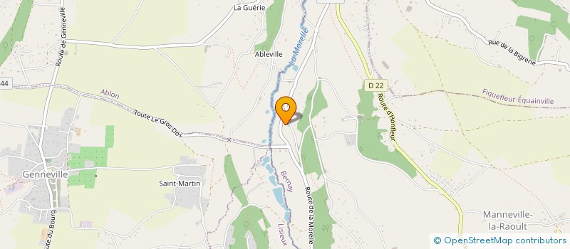 localisation de l'entreprise META  MANNEVILLE-LA-RAOULT