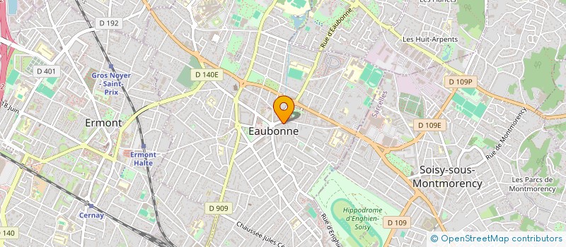 localisation de l'entreprise META-BUILD  CHAVILLE