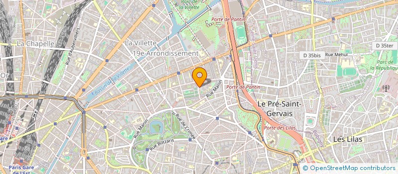 localisation de l'entreprise META CONCEPT  PARIS