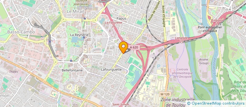 localisation de l'entreprise META-CONNEXIONS à TOULOUSE