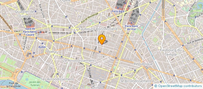localisation de l'entreprise META COUV à PARIS