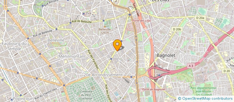 localisation de l'entreprise META E META à MONTREUIL