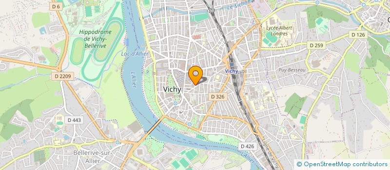 localisation de l'entreprise META HOME à VICHY