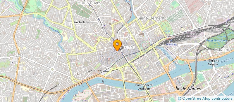 localisation de l'entreprise META INFORMATIQUE à NANTES