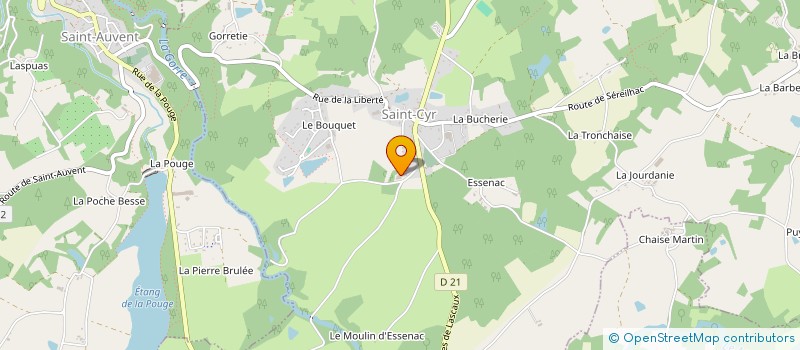 localisation de l'entreprise META LASER à SAINT-CYR