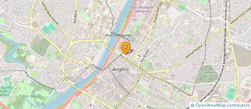 localisation de l'entreprise META-LFONE à ANGERS