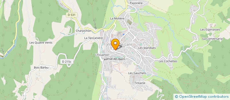 localisation de l'entreprise META META à VIF