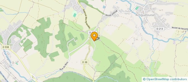 localisation de l'entreprise META'MORPHOSE  OUSSE