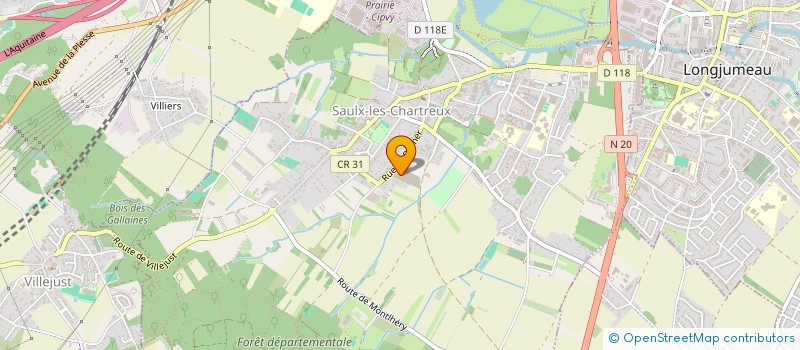 localisation de l'entreprise META PROJECT à SAULX-LES-CHARTREUX
