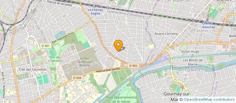 localisation de l'entreprise META PUBLISHING à GAGNY