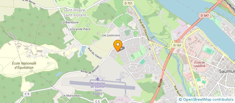 localisation de l'entreprise META RAKUN  SAUMUR