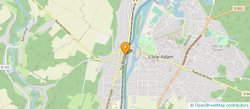 localisation de l'entreprise META SERVICES  OSNY