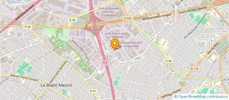 localisation de l'entreprise META SOFTWARE  AULNAY-SOUS-BOIS